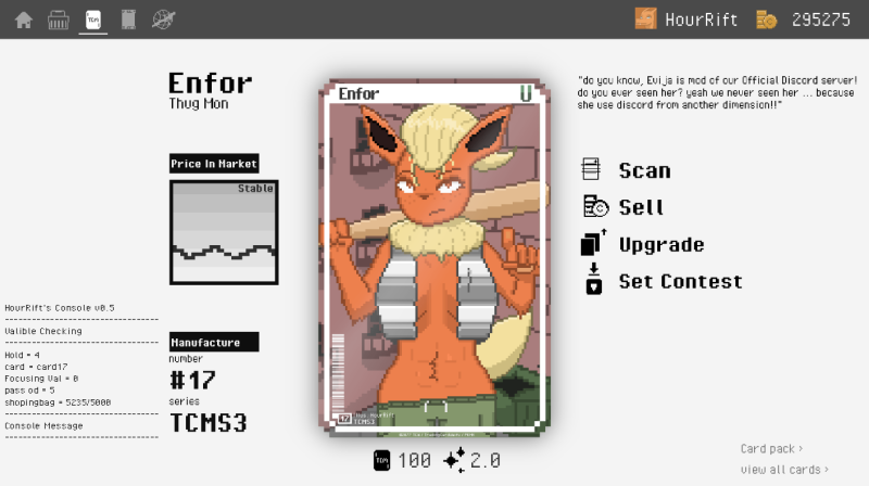 TradingCardsMon Zrzut ekranu 2