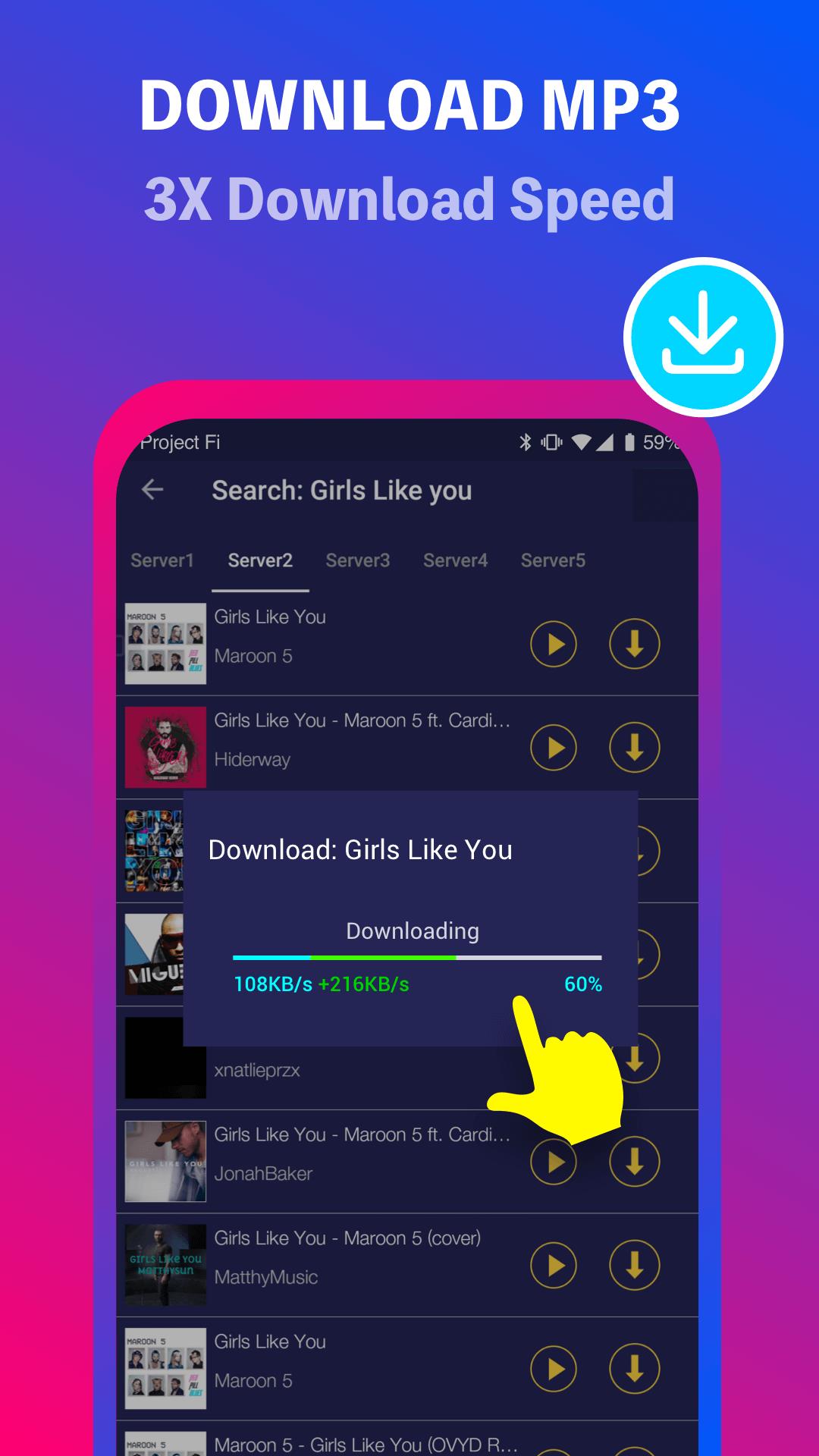 Music Downloader Download MP3應用截圖第3張