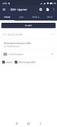 SSH Injector - Tunnel VPN Скриншот 0