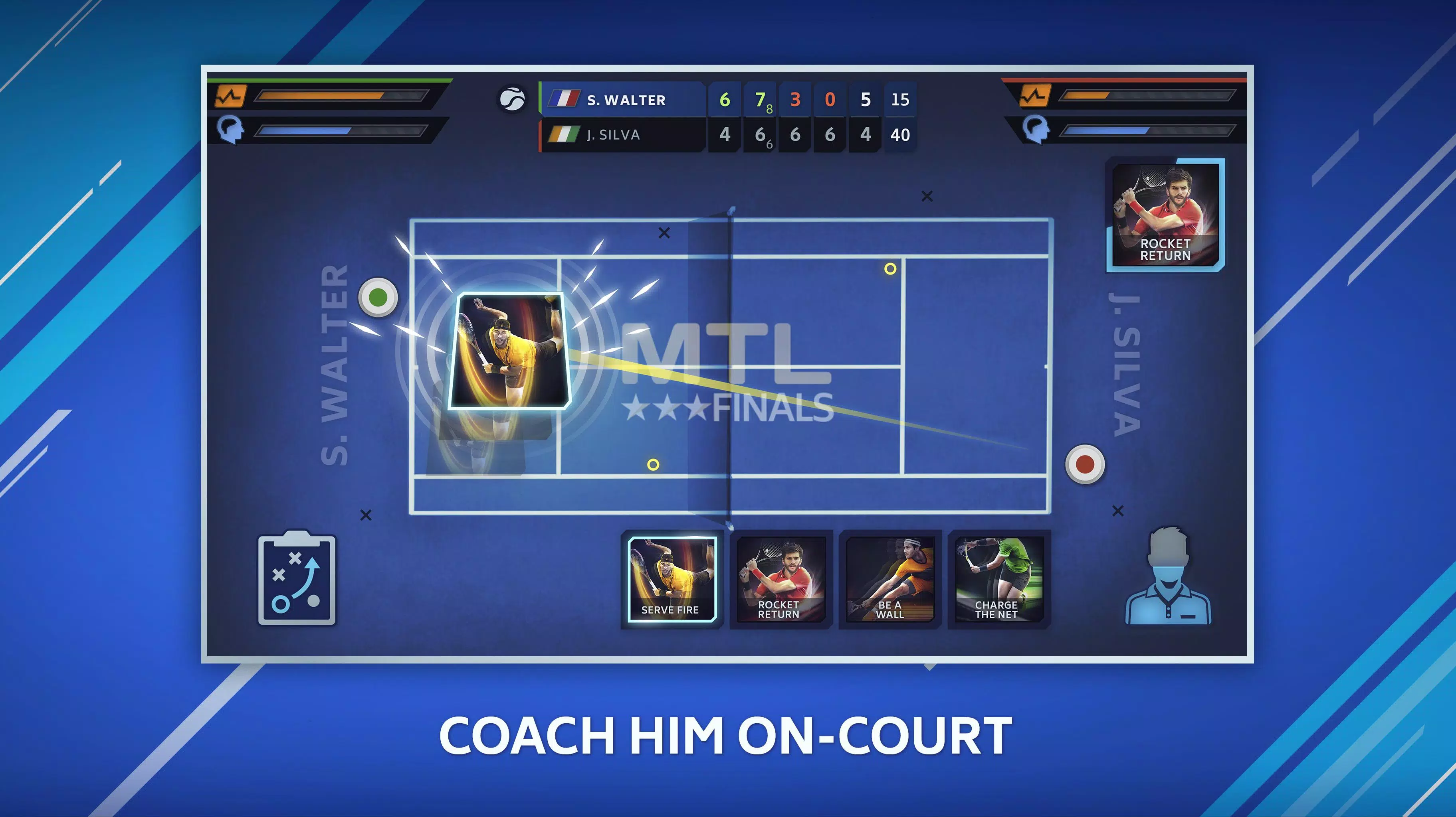 Tennis Manager Mobile Capture d'écran 3