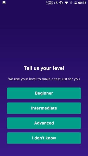 Schermata EnglishScore 1