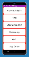 Uttarakhand General Knowledge Tangkapan skrin 2