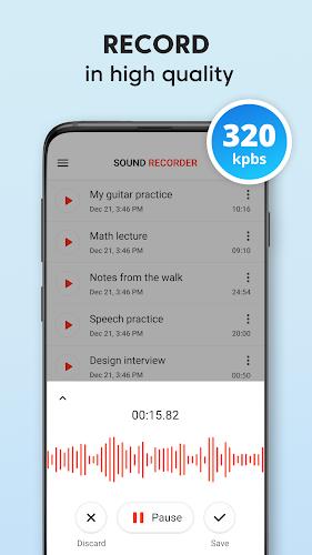 錄音程式 Plus - 語音錄音應用程式應用截圖第1張