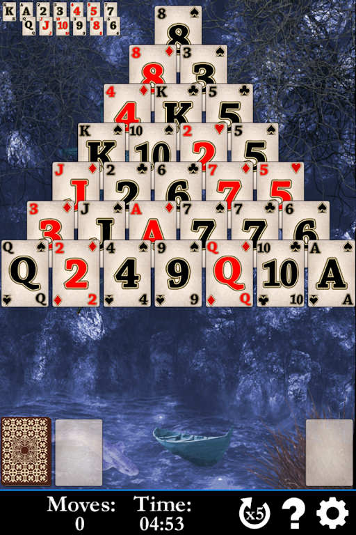 Pyramid Solitaire Water World Capture d'écran 3