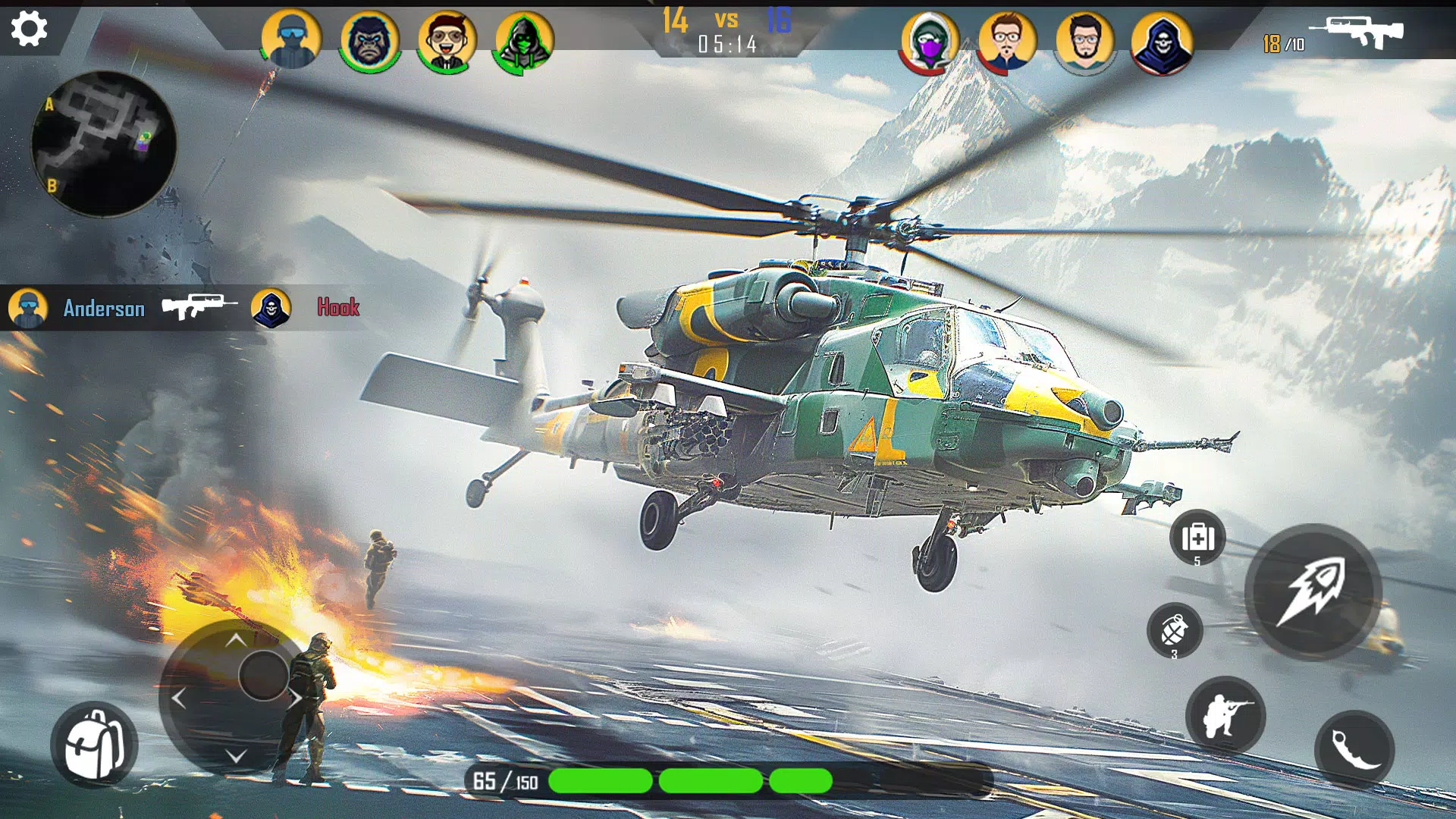 Gunship Battle Air Force War Скриншот 1