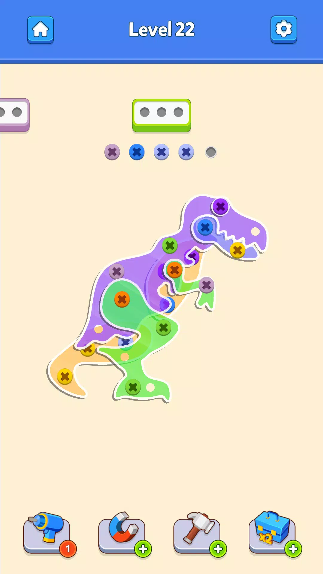 Screw Pin Jam Puzzle Nuts Bolt Скриншот 1