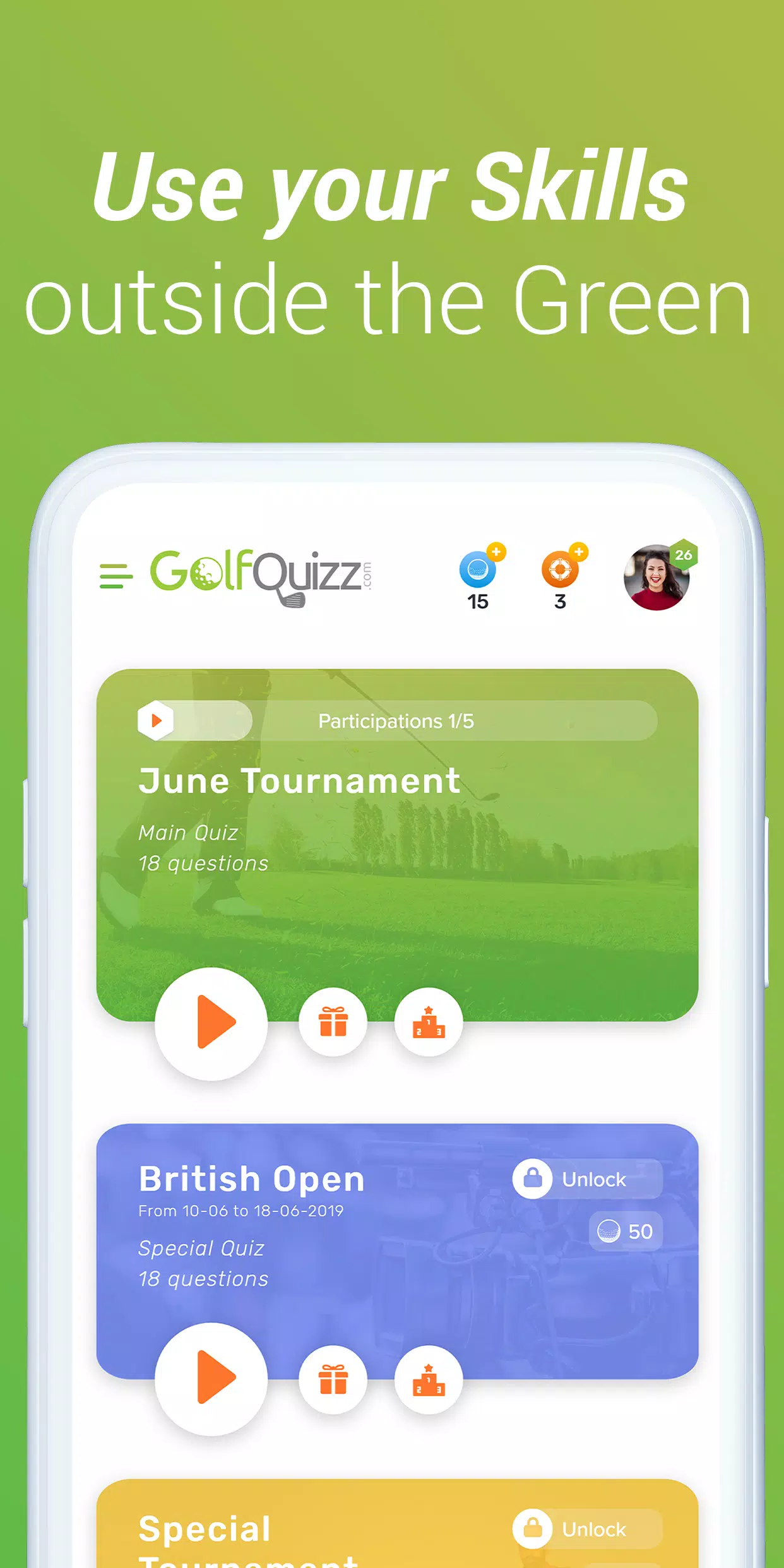 GolfQuizz应用截图第3张
