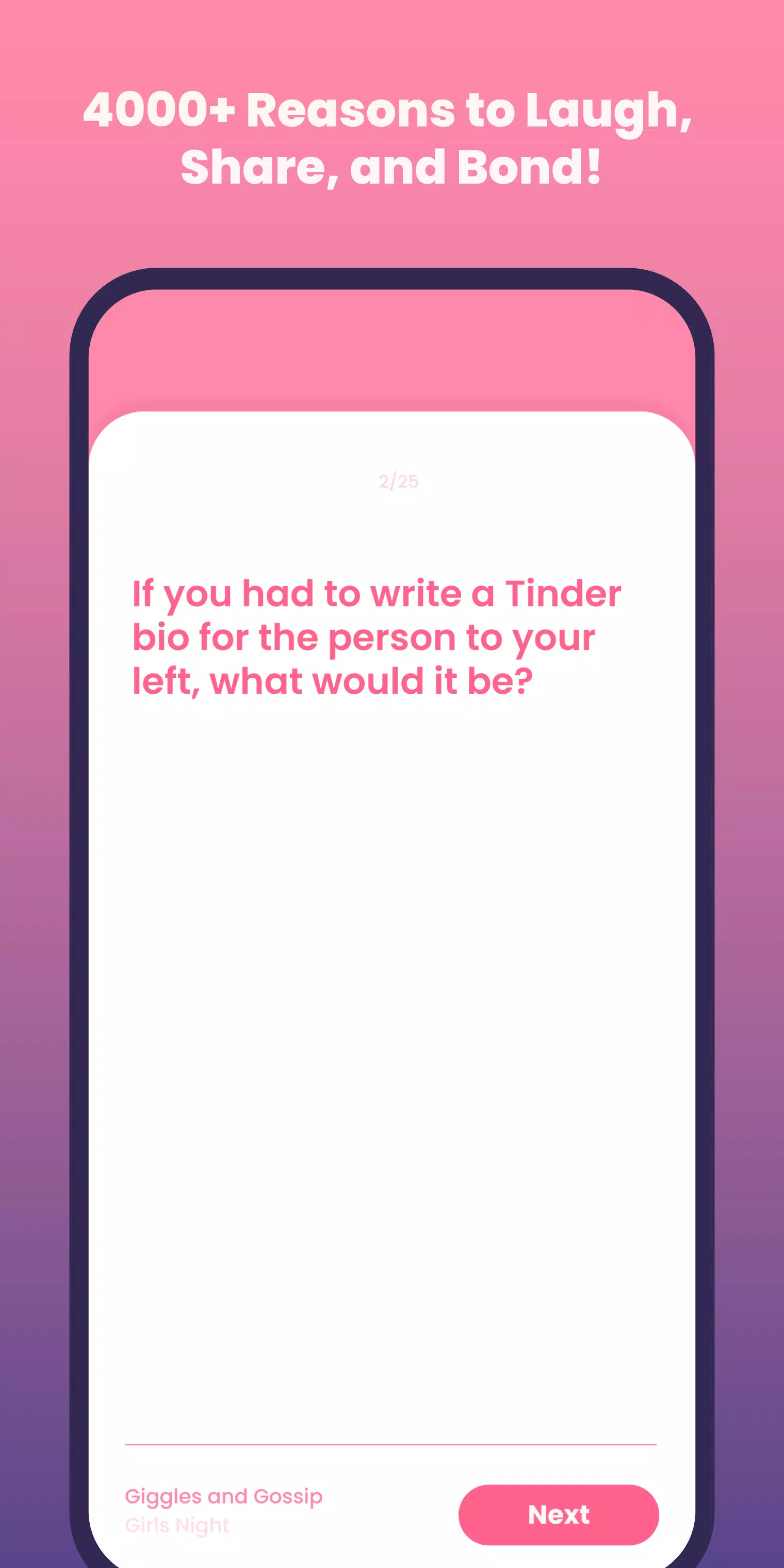 Girls Night - Group Party Game Screenshot 1