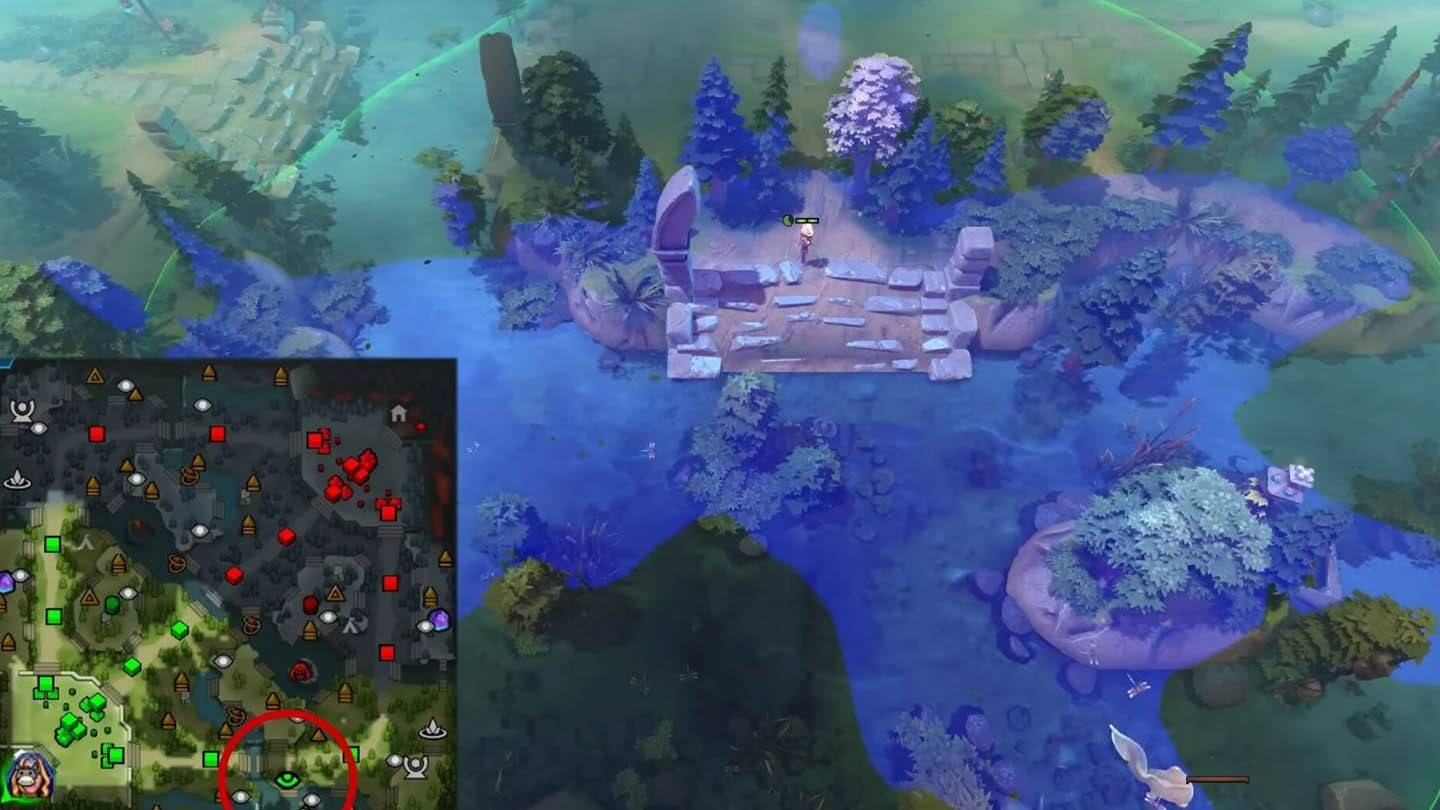 하단 계층 2 포그 코너를 뿌립니다