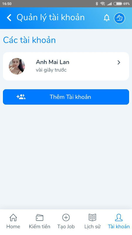 Golike - Kiếm Tiền Online Từ MXH Ekran Görüntüsü 0