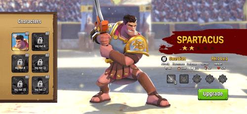 Schermata Gladiator Heroes 1