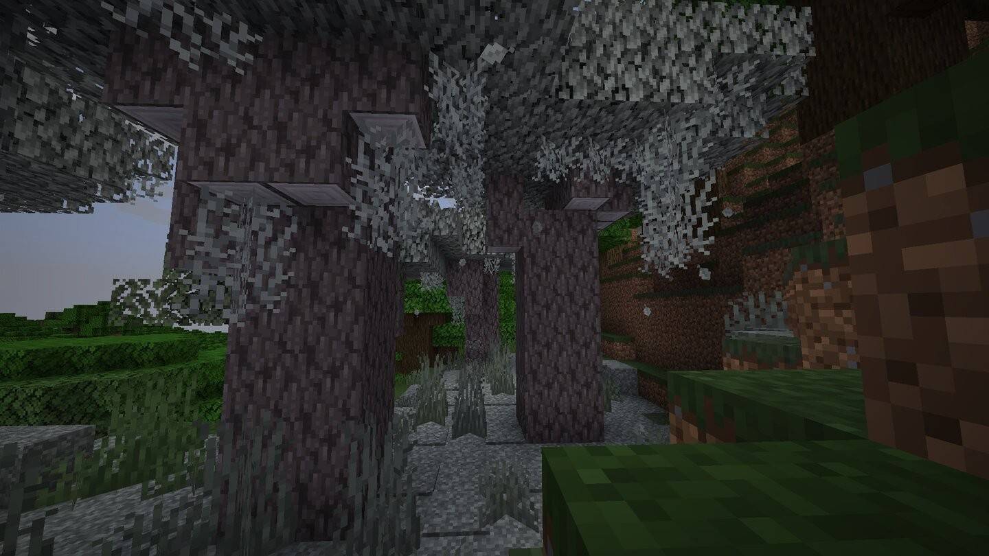 Pale Oak Wood in Minecraft