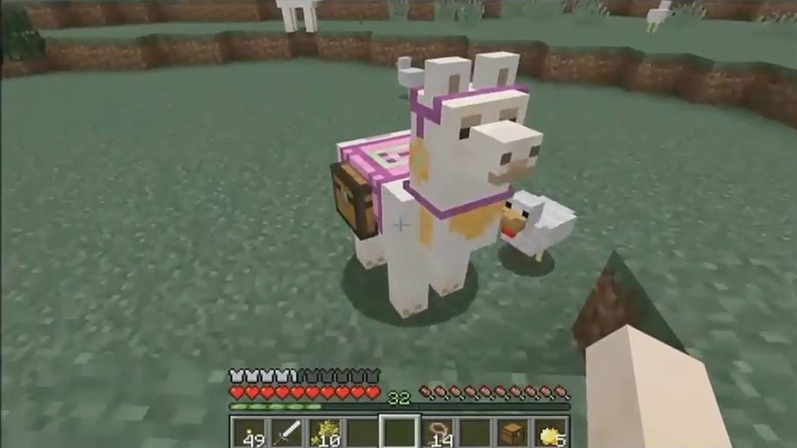 Llamas à Minecraft