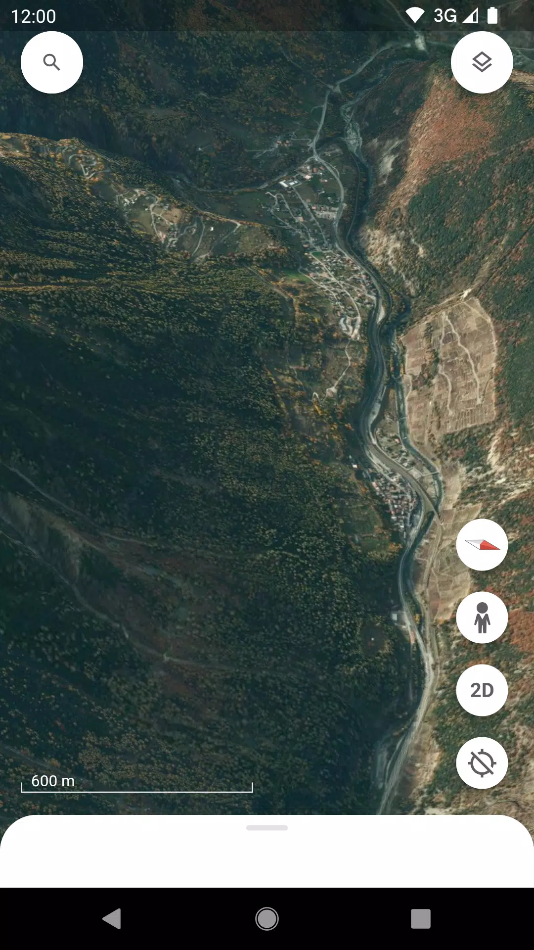 Google Планета Земля Скриншот 3