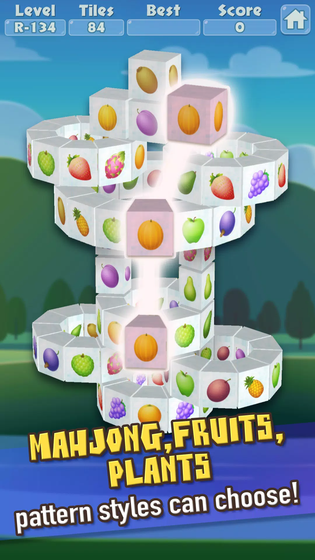 3D Mahjong Triple Tile Match Скриншот 2
