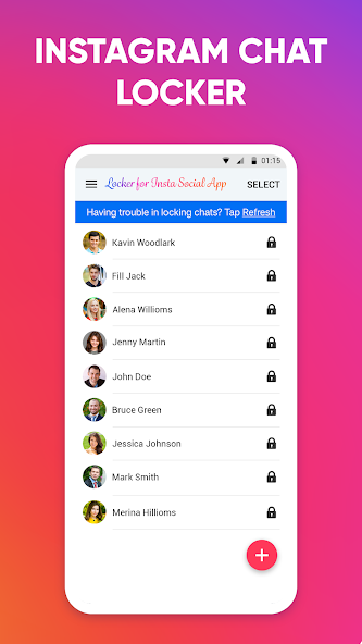 Locker for Insta Social App Mod Tangkapan skrin 0
