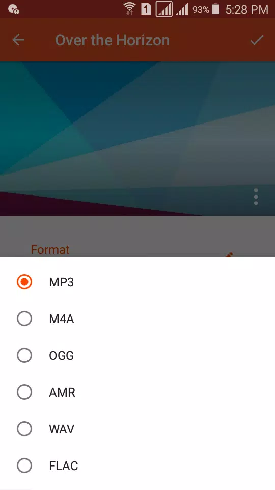 Audio Converter (MP3 AAC OPUS) Скриншот 1