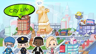 Aha World: School Day Captura de tela 0