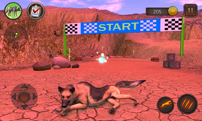 German Shepherd Dog Simulator Скриншот 1