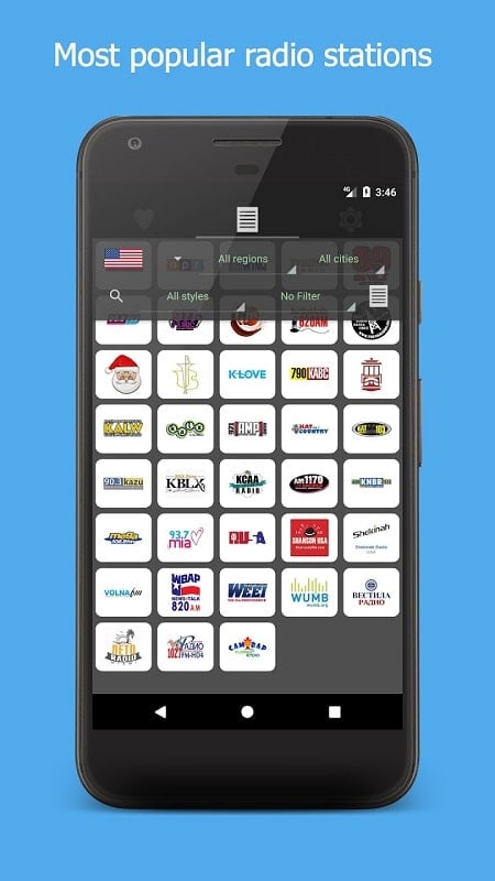 RadioNet Radio Online Screenshot 1