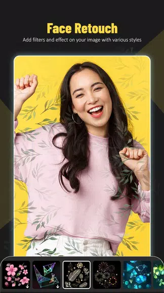Beauty Face Retouch Camera Captura de pantalla 2