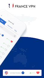 VPN France - Get France IP應用截圖第3張