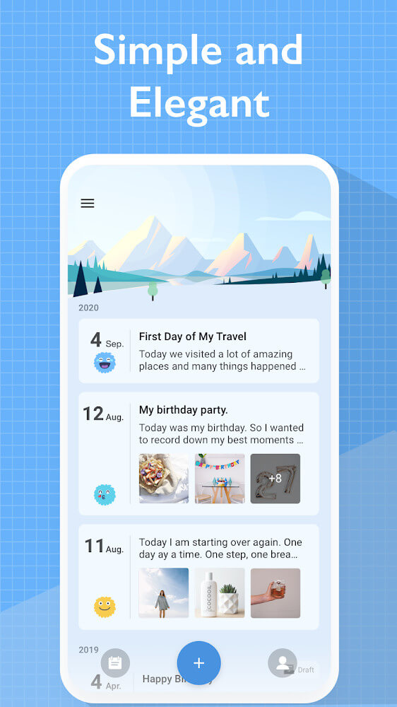My Diary Mod Capture d'écran 1