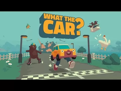 Surreal dream car gameplay from What the Car?