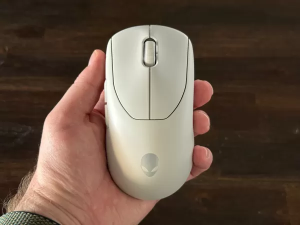Alienware Pro Mouse top view