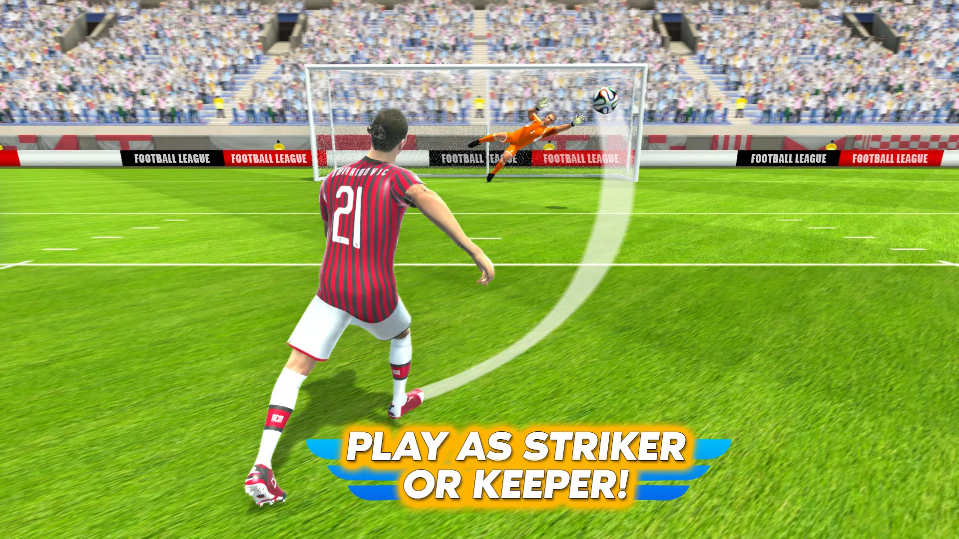 Soccer Football Game 2025 스크린샷 1