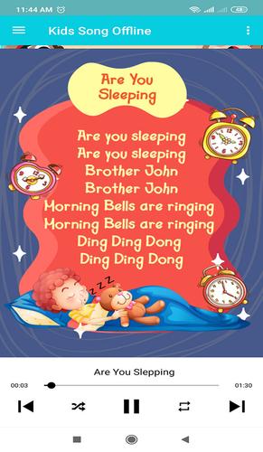 English Kids Songs- Offline應用截圖第3張