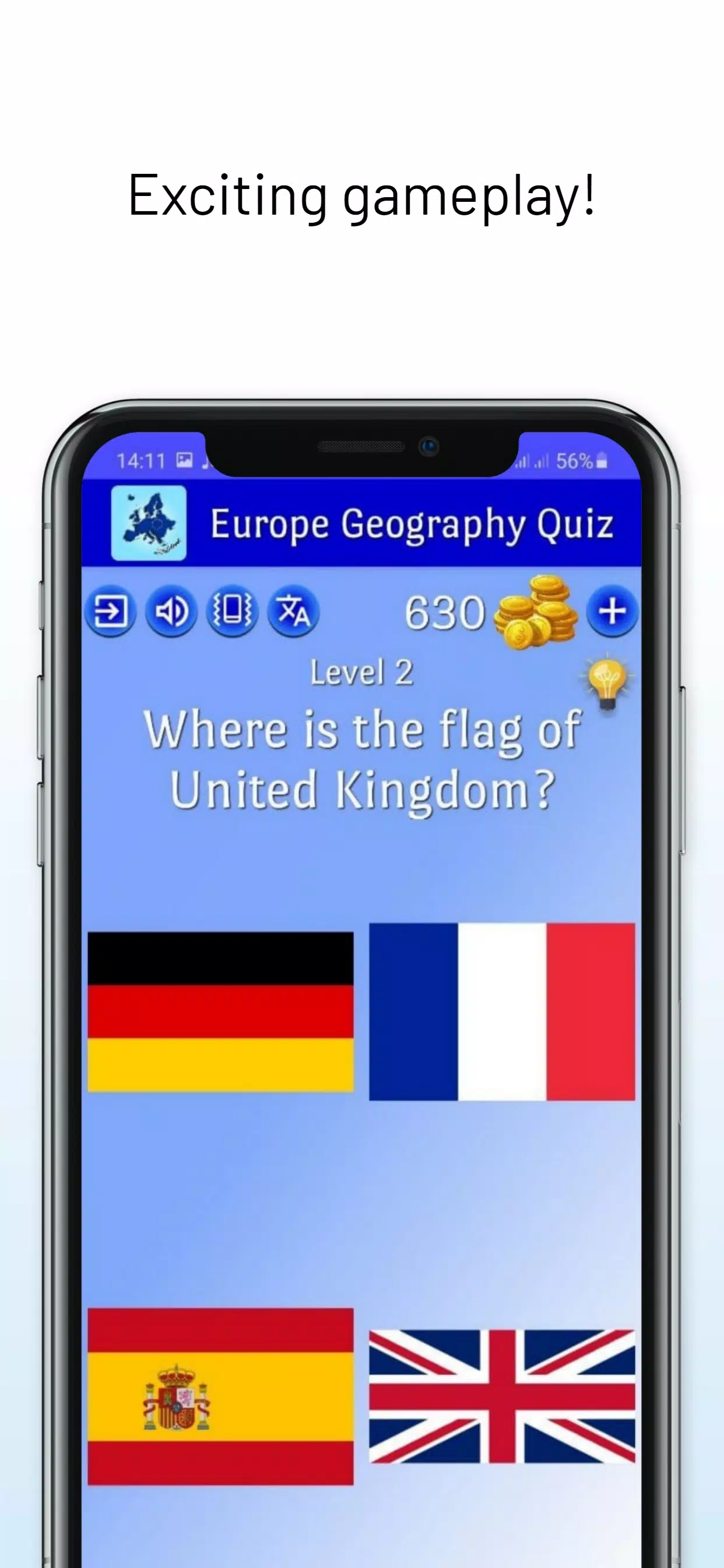 Europe Geography Quiz Capture d'écran 2