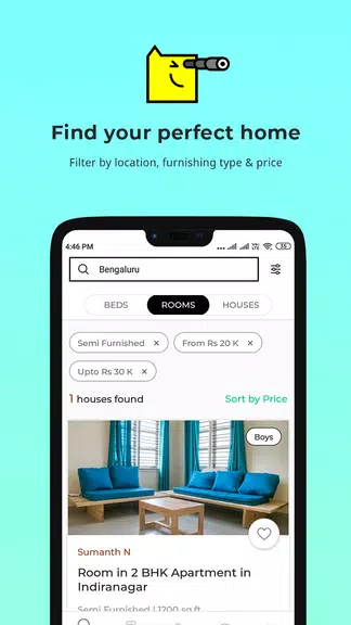 Nestaway-Rent a House/Room/Bed スクリーンショット 1