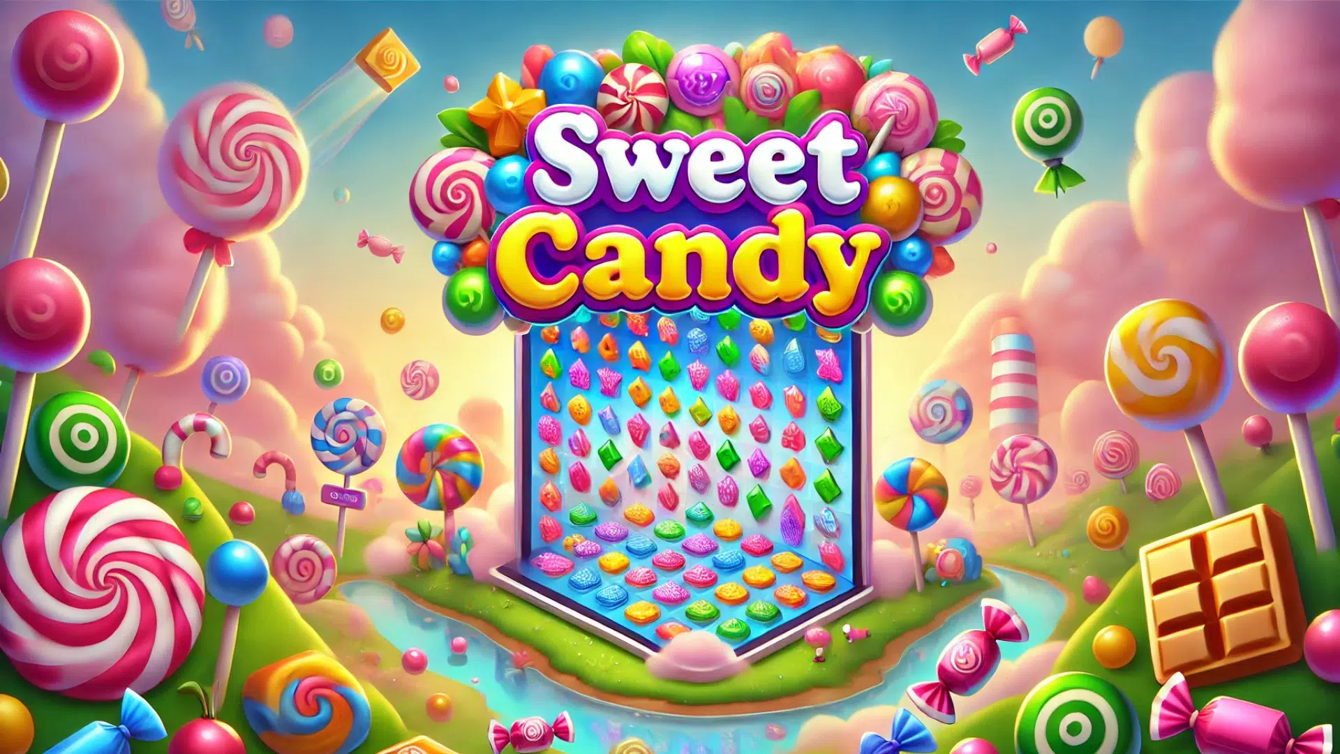 Sweet Candy - Match 3 Puzzle ဖန်သားပြင်ဓာတ်ပုံ 3