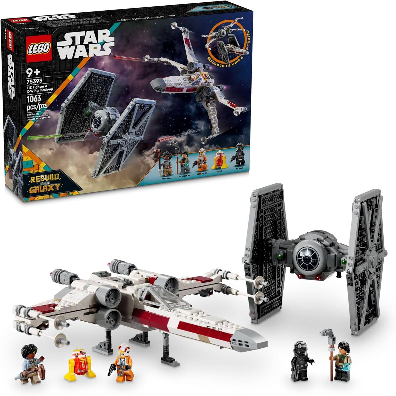 LEGOスター・ウォーズ TIEファイター＆Xウィング マッシュアップ