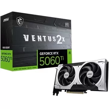 MSI GeForce RTX 5060 Ti 8GB Venus 2x OC Plus grafische kaart