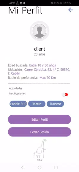 Finder Social Captura de tela 1