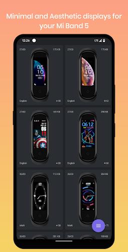 Mi Band 5 Watch Faces應用截圖第1張