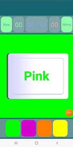 Stroop Effect Test Ảnh chụp màn hình 1
