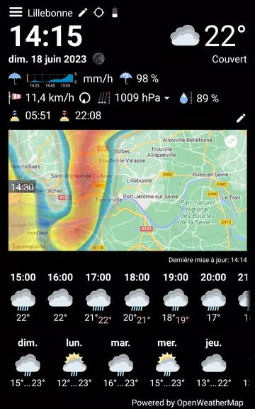 WhatWeather - Weather Station Ảnh chụp màn hình 1