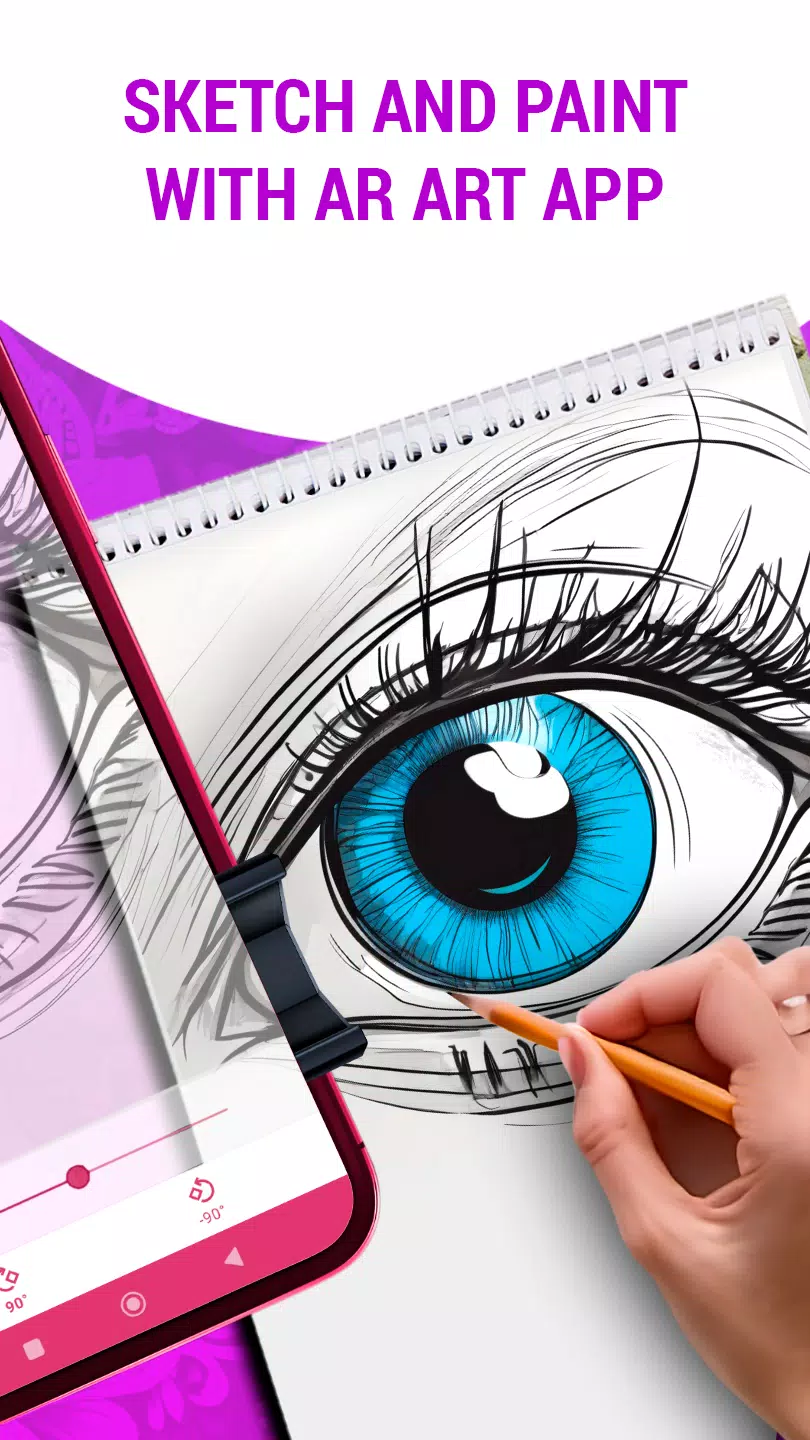 AR Art Projector Drawing App Скриншот 1