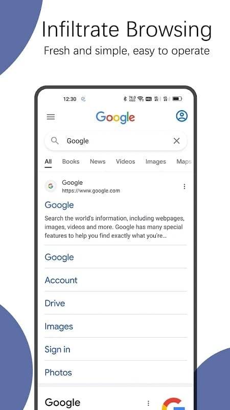 Rainsee Browser应用截图第1张