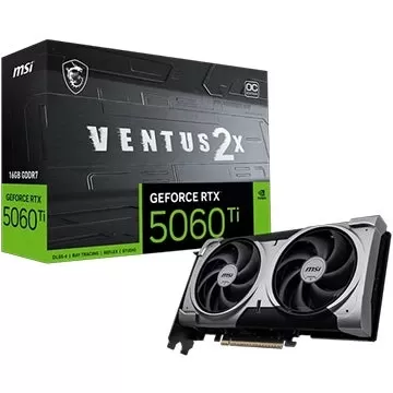 MSI GeForce RTX 5060 Ti 16GB Ventus 2x OC Plus grafische kaart