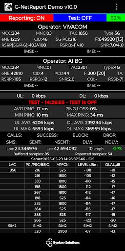 G-NetReport Demo Ảnh chụp màn hình 0