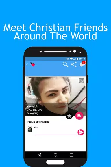 Christian Singles: Jesus Chat - Christian Dating Captura de pantalla 1