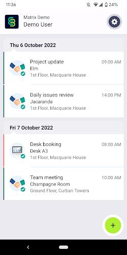Matrix Booking Screenshot 0