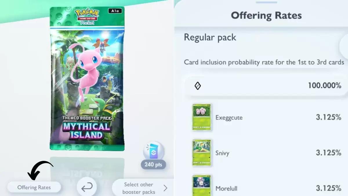 Cómo comprobar qué cartas hay en cada TCG Pocket Booster