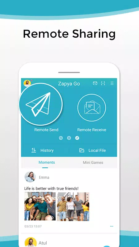 Zapya Go - передача файлов офф Скриншот 2