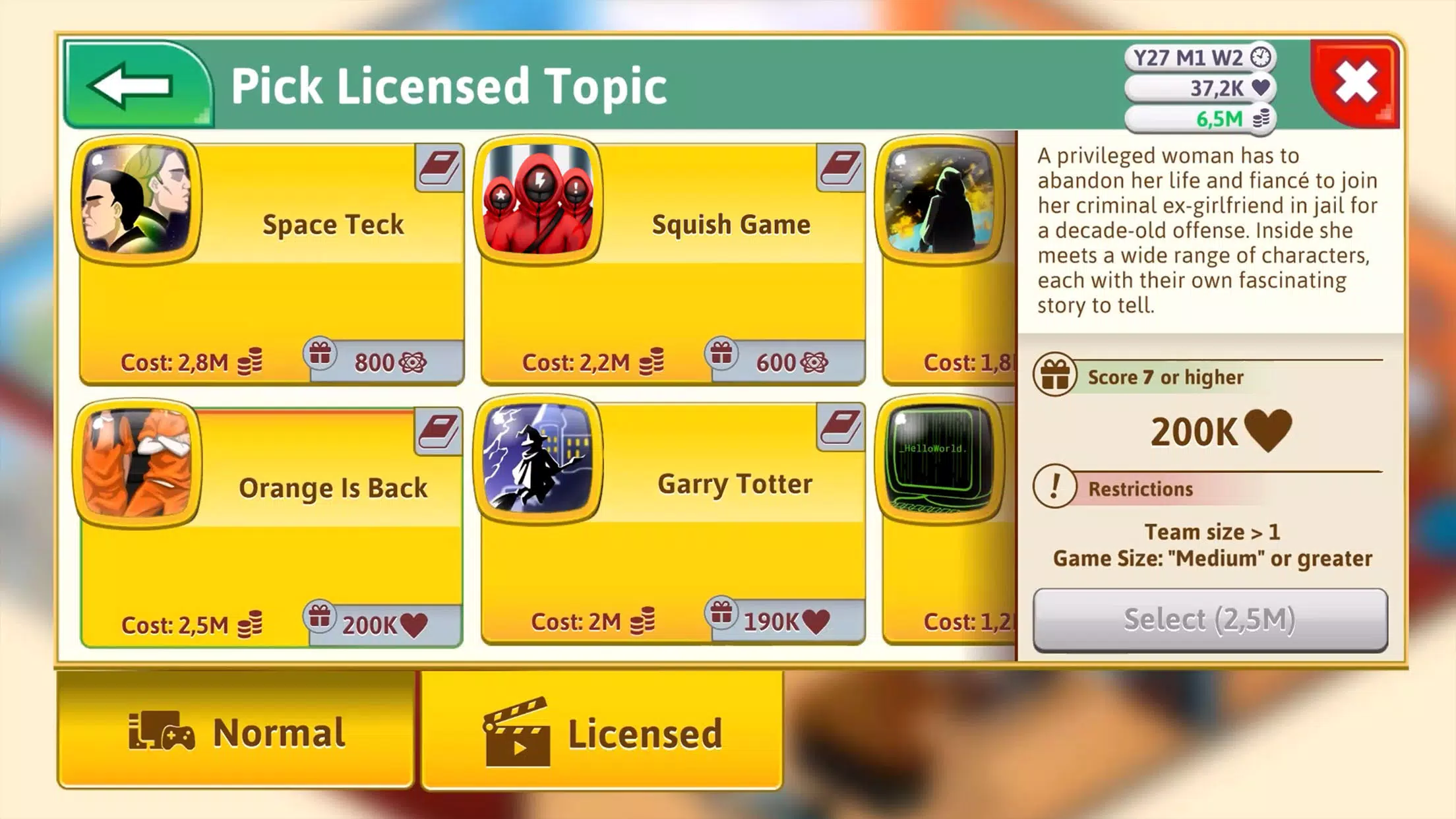 Game Dev Tycoon NETFLIX應用截圖第1張