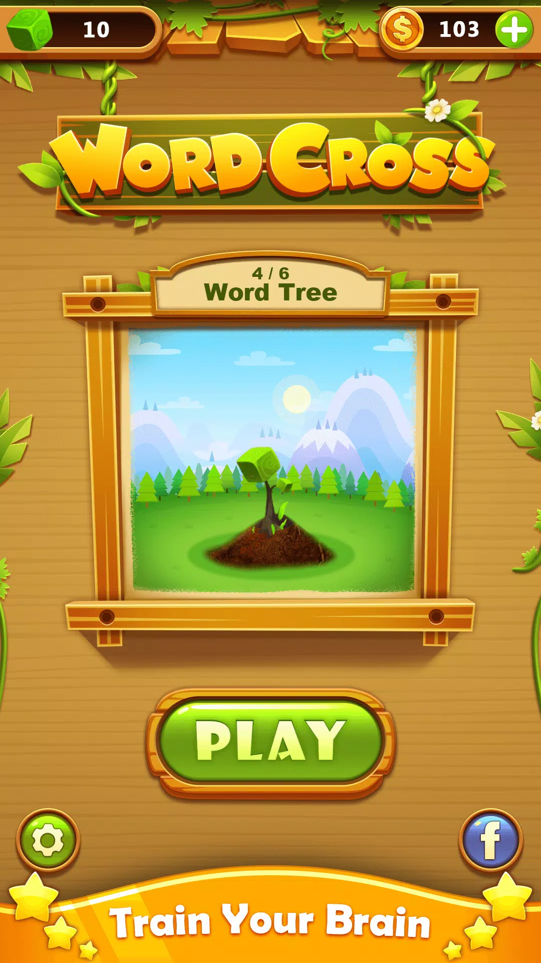 Word Cross Puzzle: オフラインワードゲーム スクリーンショット 1